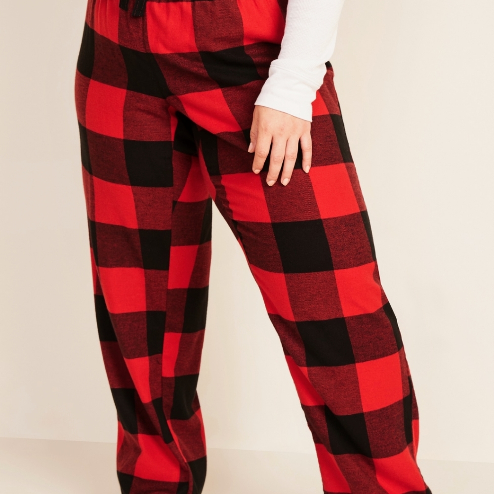 Patterned Plus Size Pajama Pants